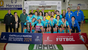 El Club Deportivo Chiloeches gana el Trofeo de la Junta de Castilla-La Mancha de Fútbol Sala Femenino