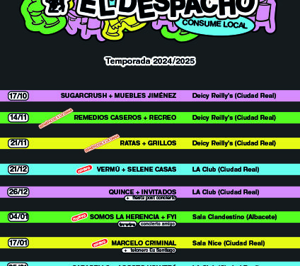 El Despacho recauda 1535 euros para Letur y Mira gracias a sus dos conciertos benéficos en el Deicy Reilly’s 1 El Despacho recauda 1535 euros para Letur y Mira gracias a sus dos conciertos benéficos en el Deicy Reilly’s