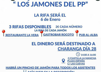El PP censura la “actitud sectaria” del alcalde de Almoguera que este año ha decidido prohibir el vermú navideño del PP