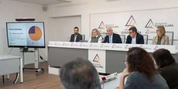 El aumento de las inversiones eleva a más de 91,1 millones el presupuesto de la Diputación de Guadalajara para 2025