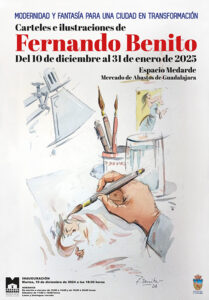 Fernando Benito expondrá en el Mercado de Abastos desde este martes hasta el 31 de enero