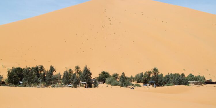 Dos conquenses en el Sáhara. Tercera etapa Tuareg: dunas, oasis de Oubira y lago Yasmina