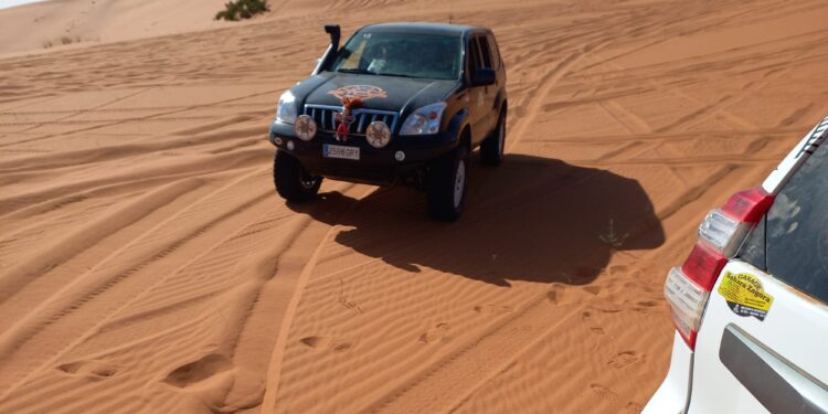 Dos conquenses en el Sáhara. Tercera etapa Tuareg: dunas, oasis de Oubira y lago Yasmina