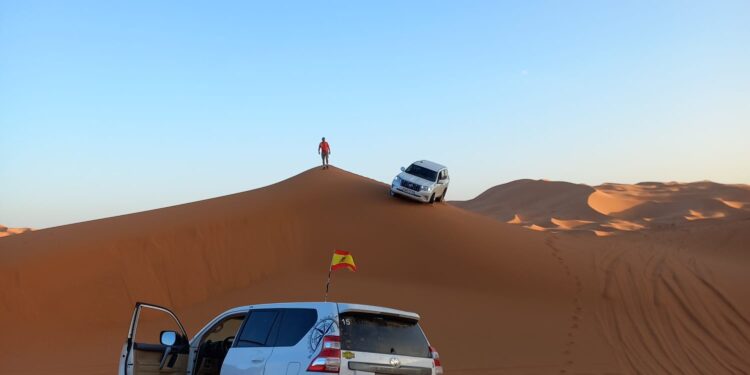 Dos conquenses en el Sáhara. Tercera etapa Tuareg: dunas, oasis de Oubira y lago Yasmina