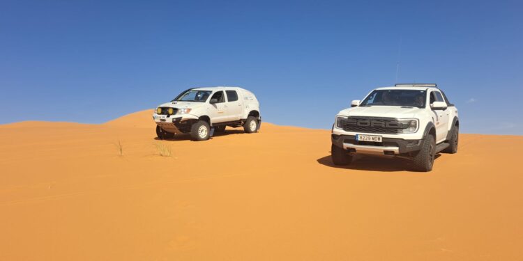 Dos conquenses en el Sáhara. Tercera etapa Tuareg: dunas, oasis de Oubira y lago Yasmina