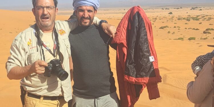 Dos conquenses en el Sáhara. Tercera etapa Tuareg: dunas, oasis de Oubira y lago Yasmina