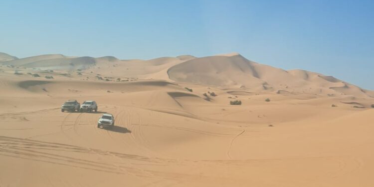 Dos conquenses en el Sáhara. Tercera etapa Tuareg: dunas, oasis de Oubira y lago Yasmina