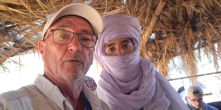 Dos conquenses en el Sáhara. Tercera etapa Tuareg: dunas, oasis de Oubira y lago Yasmina