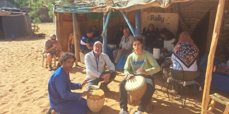 Dos conquenses en el Sáhara. Tercera etapa Tuareg: dunas, oasis de Oubira y lago Yasmina