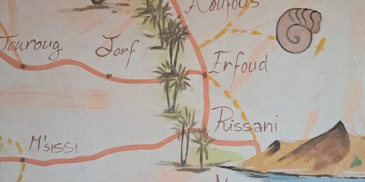 Dos conquenses en el Sáhara. Cuarta etapa Tuareg. Dunas y el mercado de Rissani