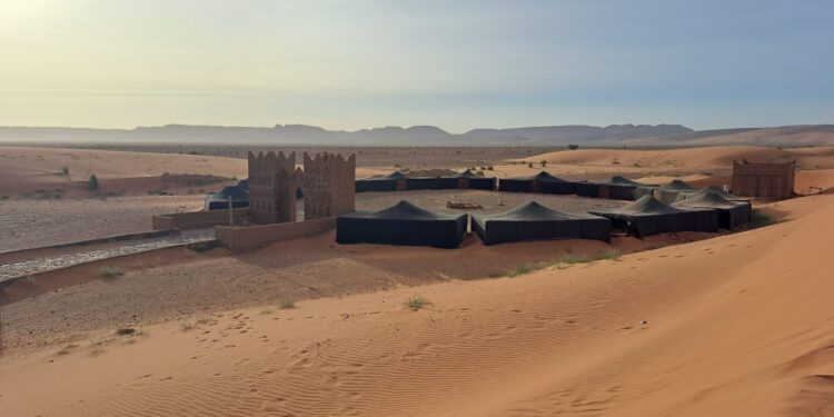 Dos conquenses en el Sáhara. Sexta jornada entre Taouz y Erfoud y, hoy, por el sur de Fez