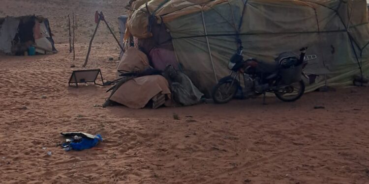 Dos conquenses en el Sáhara. Sexta jornada entre Taouz y Erfoud y, hoy, por el sur de Fez