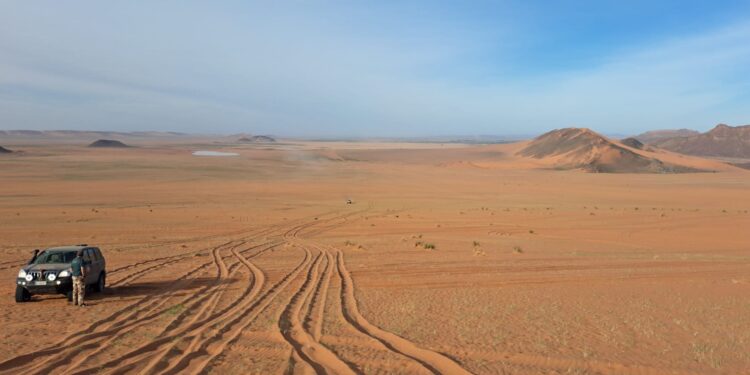 Dos conquenses en el Sáhara. Sexta jornada entre Taouz y Erfoud y, hoy, por el sur de Fez