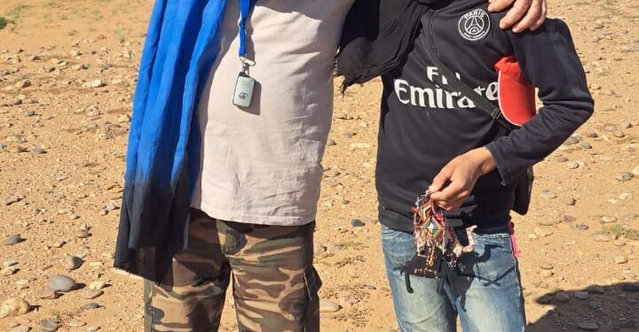 Dos conquenses en el Sáhara. En la séptima etapa nos encontramos con Fogaras y nieve