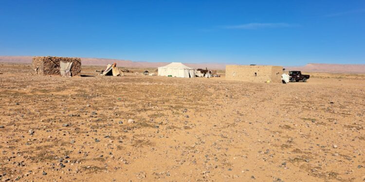 Dos conquenses en el Sáhara. En la séptima etapa nos encontramos con Fogaras y nieve