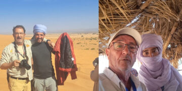 Dos conquenses en el Sáhara. Tercera etapa Tuareg: dunas, oasis de Oubira y lago Yasmina