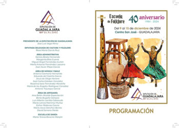 La Escuela de Folklore de la Diputación de Guadalajara celebrará su 40 aniversario con varias actividades públicas la próxima semana 8 La Escuela de Folklore de la Diputación de Guadalajara celebrará su 40 aniversario con varias actividades públicas la próxima semana