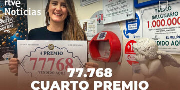 La suerte sonríe a medias a Cuenca con «algo» del cuarto y quinto premio gracias a las administraciones de El Mirador y El Angelito de la suerte