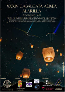 Los Reyes Magos y sus pajes llegan volando un año más a Alarilla