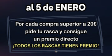 Los comercios de San Clemente comienzan la campaña de Navidad Rasca y Gana