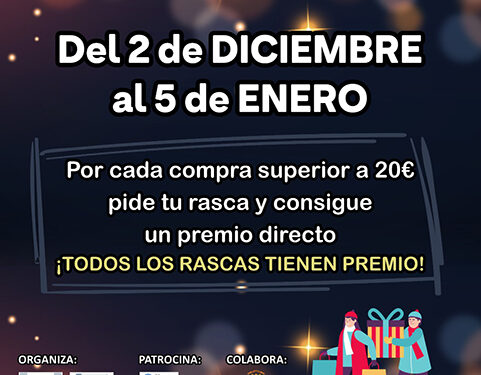 Los comercios de San Clemente comienzan la campaña de Navidad Rasca y Gana