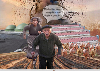 Los vecinos afectados por las macrogranjas y macroplantas de biogás-biometano protestarán en Toledo el 2 de enero ante el fin de la moratoria porcina