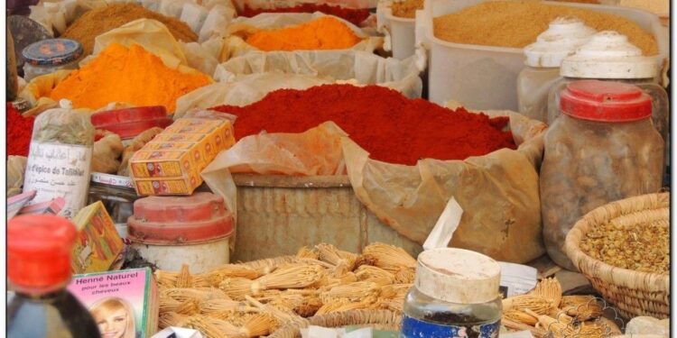 Dos conquenses en el Sáhara. Cuarta etapa Tuareg. Dunas y el mercado de Rissani