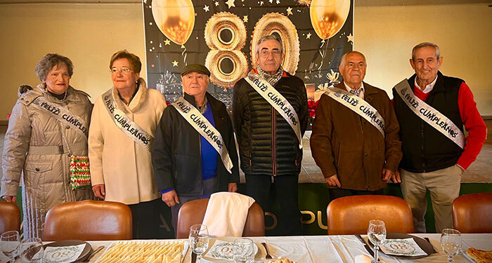 Málaga del Fresno celebra los 80 años de la Quinta del 44