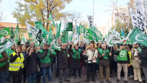 Masiva manifestación con más de 35.000 funcionarios en defensa de Muface