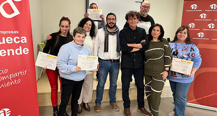 Nueve personas completan la formación del programa de Recualificación Profesional en Azuqueca