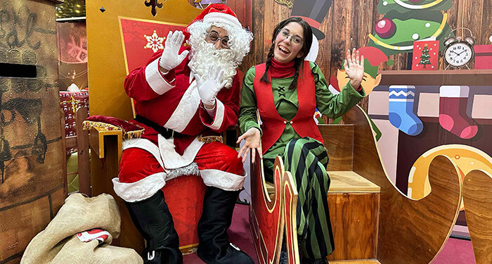Papá Noel llega al Mirador y regala una foto de recuerdo con él a los niños y niñas de Cuenca 1 Papá Noel llega al Mirador y regala una foto de recuerdo con él a los niños y niñas de Cuenca