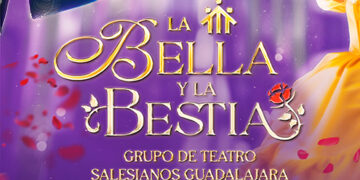 Presentado el cartel de La Bella y La Bestia, el musical elegido por el Grupo de Teatro de Salesianos Guadalajara para la 11ª temporada