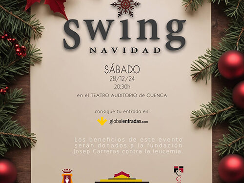 Recuerdo, solidaridad y música el sábado 28 de diciembre con Swing Navidad en el Teatro Auditorio de Cuenca 1 Recuerdo, solidaridad y música el sábado 28 de diciembre con Swing Navidad en el Teatro Auditorio de Cuenca