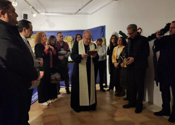 Monseñor José María Yanguas bendice e inaugura la Ruta de los Belenes de Cuenca 2024