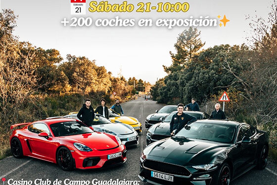 Si te gustan los coches clásicos, este fin de semana tienes una cita en el Casino de Guadalajara