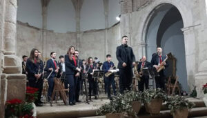 Visita a las monjas bernardas de Brihuega y concierto de la Filarmonica Briocense