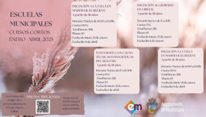 Vuelven los Cursos Cortos de las Escuelas Municipales de Guadalajara