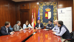 AJE Guadalajara mantiene una reunión José Luis Escudero