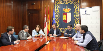 AJE Guadalajara mantiene una reunión José Luis Escudero