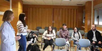 Alumnos de Documentación y Administración Sanitarias comienzan sus prácticas en el Hospital Virgen de la Luz de Cuenca
