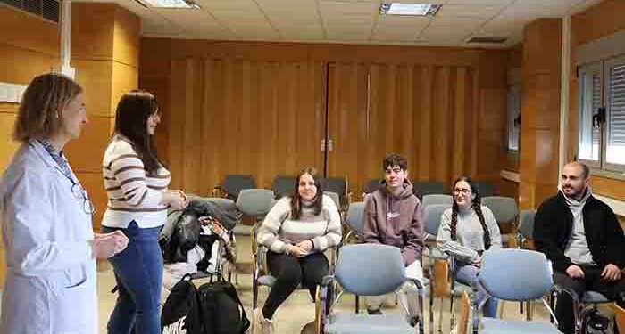 Alumnos de Documentación y Administración Sanitarias comienzan sus prácticas en el Hospital Virgen de la Luz de Cuenca