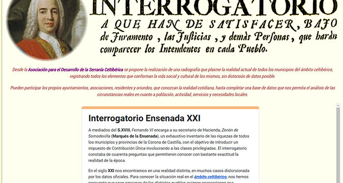 Asociaciones celtíberas proponen actualizar el catastro del siglo XVIII