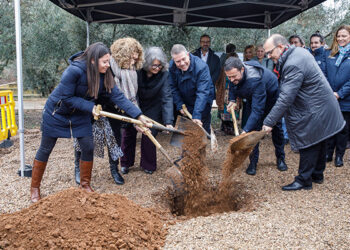 Colocada la primera piedra de la ampliación de la estación depuradora de aguas residuales de Villanueva de la Torre