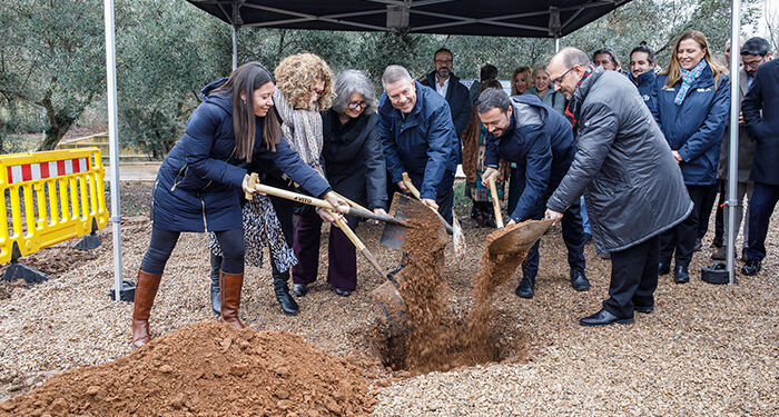 Colocada la primera piedra de la ampliación de la estación depuradora de aguas residuales de Villanueva de la Torre