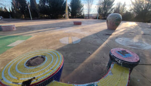 Cuenca en Marcha propone rehabilitar la Plaza Taiyo de cara al eclipse solar de 2026