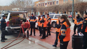 El Ayuntamiento de Cabanillas adquiere un equipo autónomo de extinción de incendios para Protección Civil
