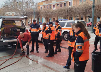 El Ayuntamiento de Cabanillas adquiere un equipo autónomo de extinción de incendios para Protección Civil