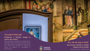 El Ayuntamiento de Guadalajara organiza un taller familiar inspirado en el Salón Chino del Palacio de la Cotilla