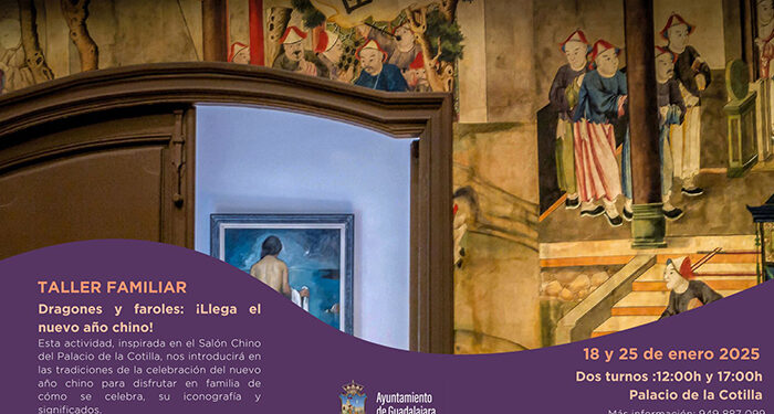 El Ayuntamiento de Guadalajara organiza un taller familiar inspirado en el Salón Chino del Palacio de la Cotilla 1 El Ayuntamiento de Guadalajara organiza un taller familiar inspirado en el Salón Chino del Palacio de la Cotilla