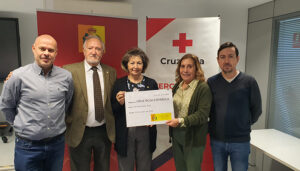 El Colegio de Aparejadores de Cuenca dona el 0,7% de su presupuesto a Cruz Roja